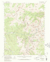 Montezuma Colorado Historical topographic map, 1:62500 scale, 15 X 15 Minute, Year 1958