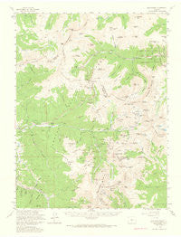Montezuma Colorado Historical topographic map, 1:62500 scale, 15 X 15 Minute, Year 1958