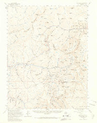 Montezuma Colorado Historical topographic map, 1:62500 scale, 15 X 15 Minute, Year 1958