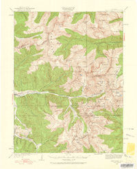 Montezuma Colorado Historical topographic map, 1:62500 scale, 15 X 15 Minute, Year 1933