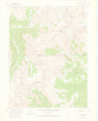 Montezuma Colorado Historical topographic map, 1:24000 scale, 7.5 X 7.5 Minute, Year 1958