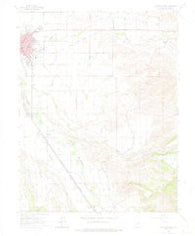 Montrose East Colorado Historical topographic map, 1:24000 scale, 7.5 X 7.5 Minute, Year 1962