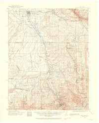Montrose Colorado Historical topographic map, 1:125000 scale, 30 X 30 Minute, Year 1909