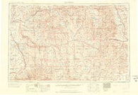 Montrose Colorado Historical topographic map, 1:250000 scale, 1 X 2 Degree, Year 1960