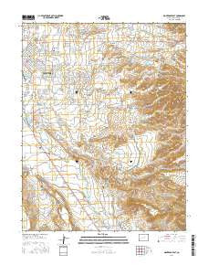 Montrose East Colorado Current topographic map, 1:24000 scale, 7.5 X 7.5 Minute, Year 2016