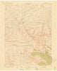 Monument Butte Colorado Historical topographic map, 1:62500 scale, 15 X 15 Minute, Year 1915