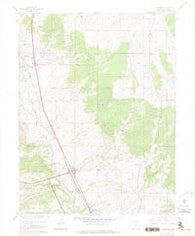 Monument Colorado Historical topographic map, 1:24000 scale, 7.5 X 7.5 Minute, Year 1961