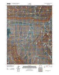 Monument Butte Colorado Historical topographic map, 1:24000 scale, 7.5 X 7.5 Minute, Year 2010