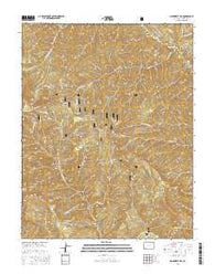 Monument Hill Colorado Current topographic map, 1:24000 scale, 7.5 X 7.5 Minute, Year 2016