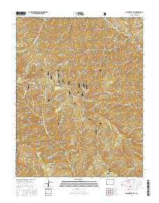 Monument Hill Colorado Current topographic map, 1:24000 scale, 7.5 X 7.5 Minute, Year 2016