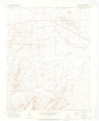 Mooney Hills Colorado Historical topographic map, 1:24000 scale, 7.5 X 7.5 Minute, Year 1970