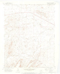 Mooney Hills Colorado Historical topographic map, 1:24000 scale, 7.5 X 7.5 Minute, Year 1970