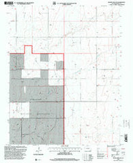 Moore Draw NE Colorado Historical topographic map, 1:24000 scale, 7.5 X 7.5 Minute, Year 1996