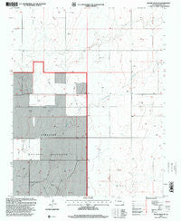 Moore Draw NE Colorado Historical topographic map, 1:24000 scale, 7.5 X 7.5 Minute, Year 1996