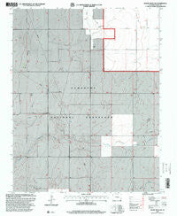 Moore Draw NW Colorado Historical topographic map, 1:24000 scale, 7.5 X 7.5 Minute, Year 1997