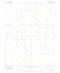 Moore Draw NW Colorado Historical topographic map, 1:24000 scale, 7.5 X 7.5 Minute, Year 1978