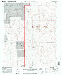 Moore Draw SE Colorado Historical topographic map, 1:24000 scale, 7.5 X 7.5 Minute, Year 1996