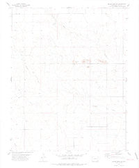 Moore Draw SE Colorado Historical topographic map, 1:24000 scale, 7.5 X 7.5 Minute, Year 1978