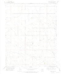 Moore Draw SW Colorado Historical topographic map, 1:24000 scale, 7.5 X 7.5 Minute, Year 1978