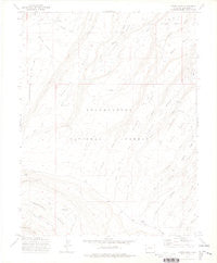 Moore Mesa Colorado Historical topographic map, 1:24000 scale, 7.5 X 7.5 Minute, Year 1973