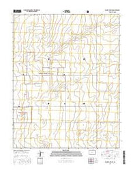 Moore Draw NE Colorado Current topographic map, 1:24000 scale, 7.5 X 7.5 Minute, Year 2016