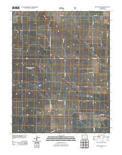 Moore Draw SE Colorado Historical topographic map, 1:24000 scale, 7.5 X 7.5 Minute, Year 2011