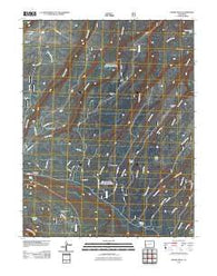 Moore Mesa Colorado Historical topographic map, 1:24000 scale, 7.5 X 7.5 Minute, Year 2011