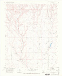 Mormon Reservoir Colorado Historical topographic map, 1:24000 scale, 7.5 X 7.5 Minute, Year 1968