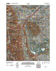 Morrison Colorado Historical topographic map, 1:24000 scale, 7.5 X 7.5 Minute, Year 2011