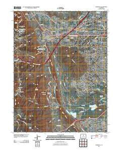 Morrison Colorado Historical topographic map, 1:24000 scale, 7.5 X 7.5 Minute, Year 2011