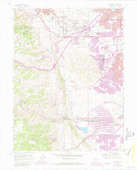 Morrison Colorado Historical topographic map, 1:24000 scale, 7.5 X 7.5 Minute, Year 1965