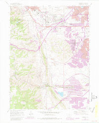 Morrison Colorado Historical topographic map, 1:24000 scale, 7.5 X 7.5 Minute, Year 1965