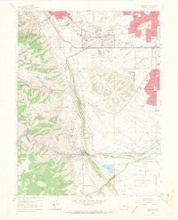 Morrison Colorado Historical topographic map, 1:24000 scale, 7.5 X 7.5 Minute, Year 1965