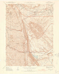 Morrison Colorado Historical topographic map, 1:24000 scale, 7.5 X 7.5 Minute, Year 1938