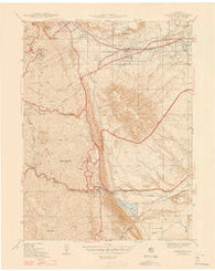 Morrison Colorado Historical topographic map, 1:31680 scale, 7.5 X 7.5 Minute, Year 1947
