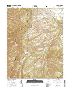 Mosca Pass Colorado Current topographic map, 1:24000 scale, 7.5 X 7.5 Minute, Year 2016