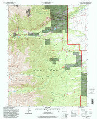 Mount Antero Colorado Historical topographic map, 1:24000 scale, 7.5 X 7.5 Minute, Year 1994