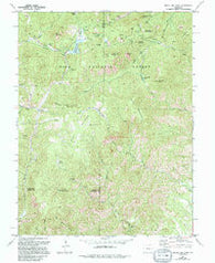 Mount Big Chief Colorado Historical topographic map, 1:24000 scale, 7.5 X 7.5 Minute, Year 1961