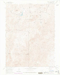 Mount Big Chief Colorado Historical topographic map, 1:24000 scale, 7.5 X 7.5 Minute, Year 1961