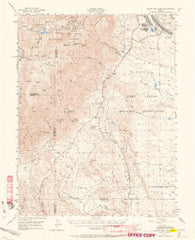 Mount Big Chief Colorado Historical topographic map, 1:62500 scale, 15 X 15 Minute, Year 1948