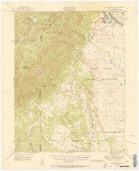 Mount Big Chief Colorado Historical topographic map, 1:62500 scale, 15 X 15 Minute, Year 1951
