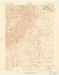 Mount Big Chief Colorado Historical topographic map, 1:62500 scale, 15 X 15 Minute, Year 1951