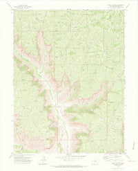 Mount Blaine Colorado Historical topographic map, 1:24000 scale, 7.5 X 7.5 Minute, Year 1971
