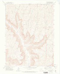 Mount Blaine Colorado Historical topographic map, 1:24000 scale, 7.5 X 7.5 Minute, Year 1971