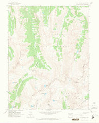 Mount Champion Colorado Historical topographic map, 1:24000 scale, 7.5 X 7.5 Minute, Year 1960
