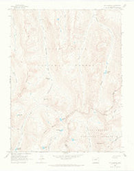 Mount Champion Colorado Historical topographic map, 1:24000 scale, 7.5 X 7.5 Minute, Year 1960