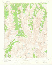Mount Champion Colorado Historical topographic map, 1:24000 scale, 7.5 X 7.5 Minute, Year 1960