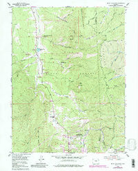 Mount Deception Colorado Historical topographic map, 1:24000 scale, 7.5 X 7.5 Minute, Year 1954