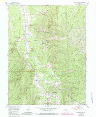 Mount Deception Colorado Historical topographic map, 1:24000 scale, 7.5 X 7.5 Minute, Year 1954