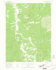 Mount Deception Colorado Historical topographic map, 1:24000 scale, 7.5 X 7.5 Minute, Year 1954